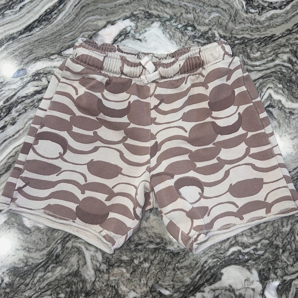 Zara Kids Sweatpants Tan Shorts 18-24 Months